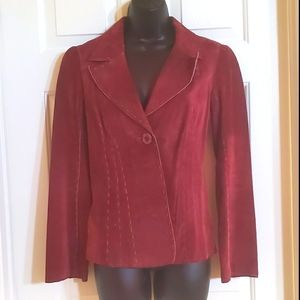 Vintage Suede bebe Blazer
